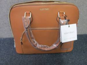 NWT Ellen Tracy Nova Dome Satchel i...