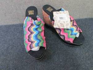 Size 9 MultiColor MukLuks Wedges...