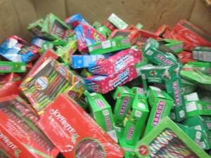 Pallet Box of Assorted Candy Canes ...