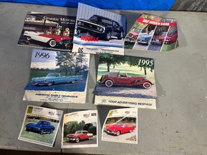 Vintage Car Calendars