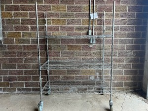 Uline Rolling Metro Cart