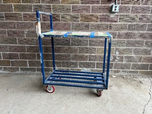 Two Shelf Metal Cart