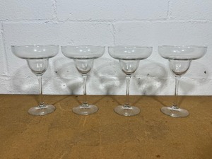 Four Libbey Margarita Glasses