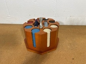 Poker Set with Holder, Chips and Two Decks of Cards