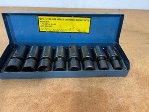 Eight Piece Swivel Socket Set