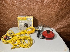 Three Hanging Work Lights
