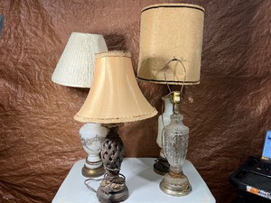 Four Unique Lamps