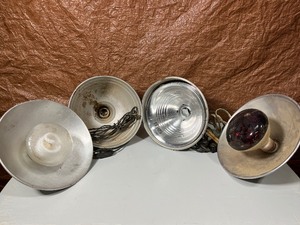 Heat lights with clamps
