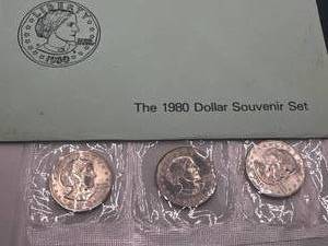 1980 Susan B. Anthony Uncirculated Set