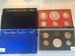 1969 & 1979 Proof Sets