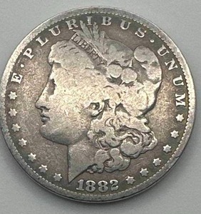 1882 Morgan Silver Dollar