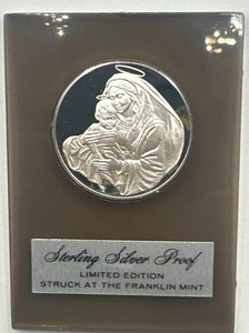 Glory to God Proof Holiday Medallion