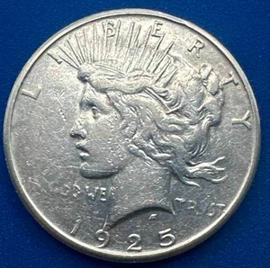 1925-S Silver Peace Dollar