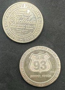 1973 Historic Gaming Tokens