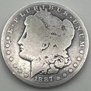 1887-S Morgan Silver Dollar (better date)