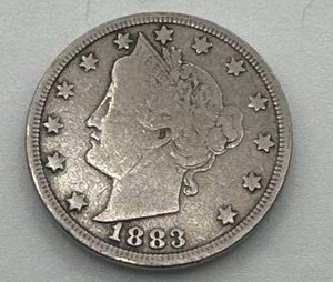 1883 No Cents Liberty Nickel