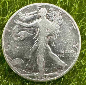 1938 Walking Liberty Half Dollar