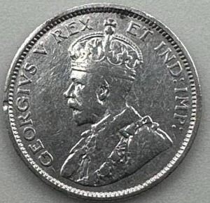 1911 Canadian Dime VGVF