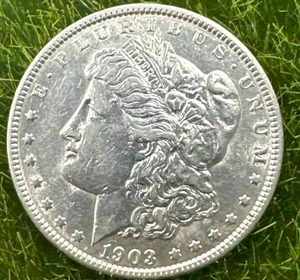 1903 Morgan Silver Dollar XFAU
