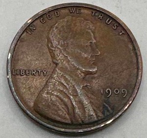 1909 VDB Lincoln Penny