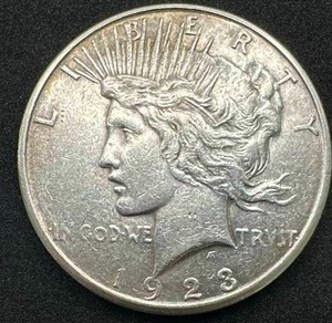 1923-S Silver Peace Dollar