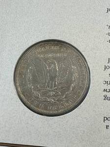 1879 Postal Commemorative Dollar (rarity original postmark)