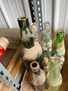 lot 46 image: old vintage collectable bottles