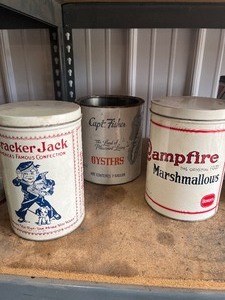 lot 31 image: Group Of Tins