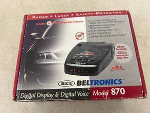 lot 26 image: Beltronics Model 870 Radar Detector