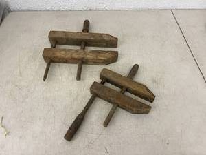 lot 29 image: Wood Clamps