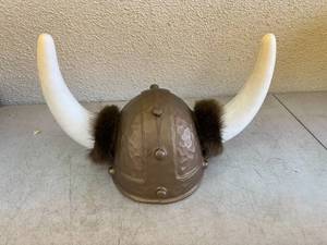 lot 71 image: Plastic Viking Helmet
