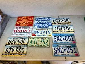 lot 83 image: License Plates