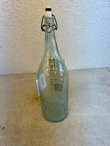 lot 115 image: Sakakawea Mineral Springs Water Bottle Northwood ND - Rare & Unique
