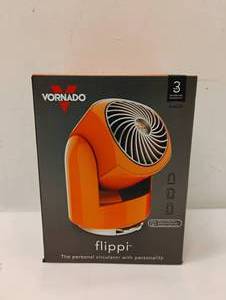 lot 33 image: NEW VARNADO FLIPPI FAN ORANGE