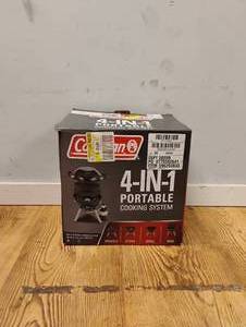 lot 23 image: COLEMAN 4-IN-1 PORTABLE COOKING SYSTEM