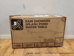 lot 28 image: NEW STEP 2 RAIN SHOWER SPLASH POND WATER TABLE