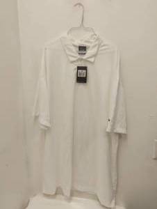 lot 61 image: NEW NIKE GOLF POLO SHIRT SIZE 4XL WHITE