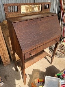 Old Wood Desk