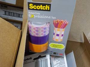 Case of 36 Scotch Expressions Tape...