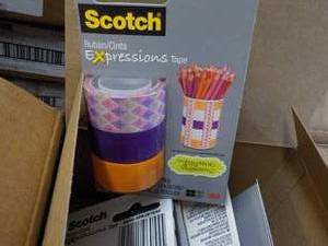 Case of 36 Scotch Expressions Tape...