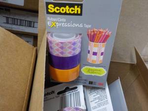 Case of 36 Scotch Expressions Tape...