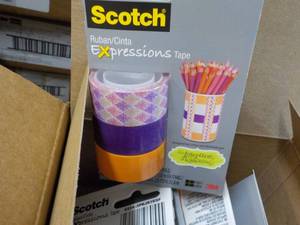 Case of 36 Scotch Expressions Tape...