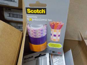 Case of 36 Scotch Expressions Tape...