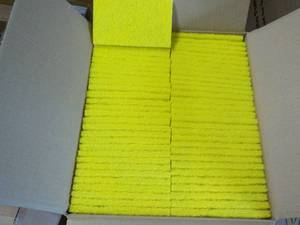 Box of 60 x 3 x 5 Yellow Cleaning Pads