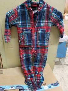 Alexander Del Rossi Fuzzy Super Warm PJs size 2T