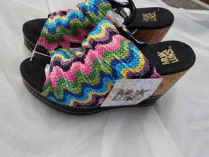 Mukluks Multi Sandals size 10...