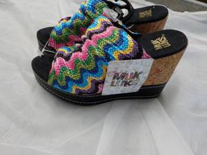 Mukluks Multi Sandals size 10...