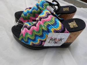 Mukluks Multi Sandals size 10...