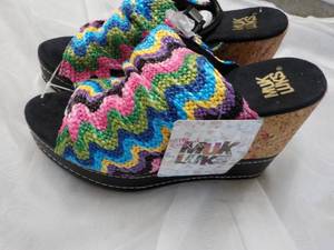Mukluks Multi Sandals size 10...