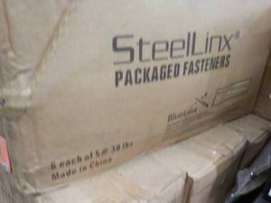 Steelinx Packaged Fasteners #8 3 6 x 5 lb. cartons Phillips Bugle Head Fine Thread Black Phosphate Sharp Point